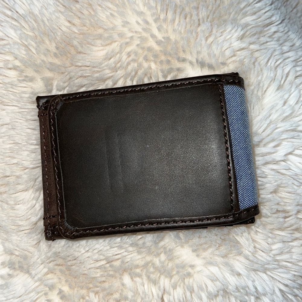 Levi’s leather money clip NWOT